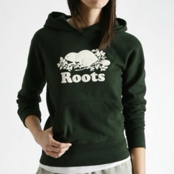 Roots Tops - 🌻 Dark green roots hoodie